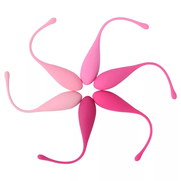 Sex HD Eggs - Set of 6 Geisha Balls (Pink)