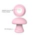 Magic Mushroom - Rechargeable Face Massager (Pink)
