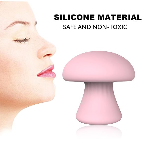 Magic Mushroom - Rechargeable Face Massager (Pink)