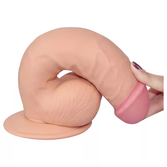 Lovetoy Ultra Soft - Flexible, Lifelike Dildo - 21.5cm (Natural)