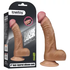 Lovetoy – Realistic Curved Dildo, 22cm (Natural)