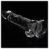Lovetoy Flawless Clear - Suction Cup Dildo - 19cm (Transparent)