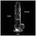 Lovetoy Flawless Clear - Suction Cup Dildo - 19cm (Transparent)