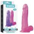 Lovetoy Jelly Studs - Suction Cup Dildo - 20cm (Pink)