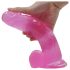 Lovetoy Jelly Studs - Suction Cup Dildo - 20cm (Pink)