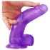 Lovetoy Jelly Studs - Suction Cup Dildo - 20cm (Purple)