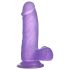 Lovetoy Jelly Studs - 6" Suction Cup Dildo - Purple