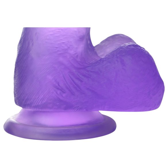Lovetoy Jelly Studs - 6" Suction Cup Dildo - Purple