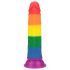 Lovetoy Prider - Lifelike Dildo - 19cm (Rainbow)
