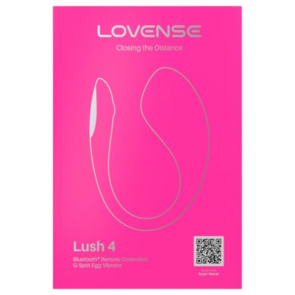 LOVENSE Lush 4 - Smart Vibrating Egg (Pink)