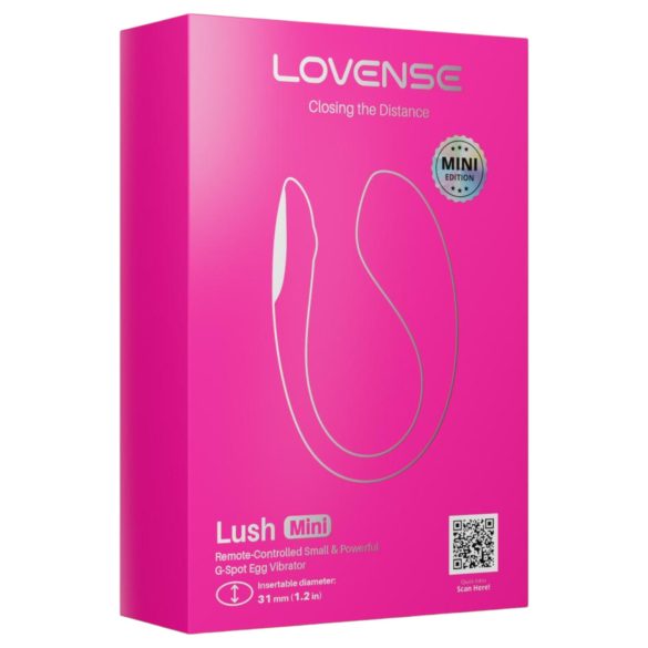 Lovense Lush Mini - Smart Vibrating Egg (Pink)