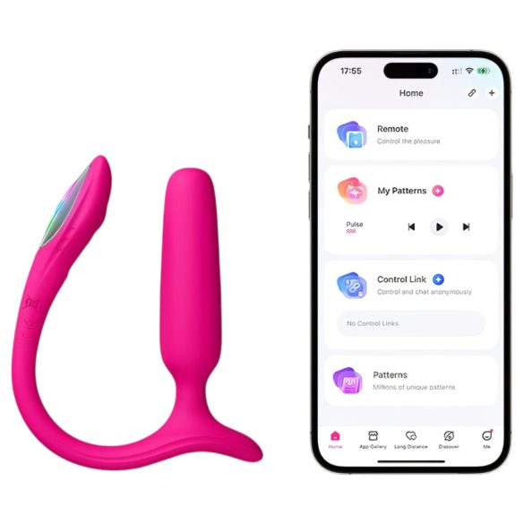 LOVENSE Lush Anal - Smart Anal Vibrator (Pink)