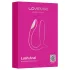 Lovense Lush Anal - App-controlled anal vibrator with LED - pink