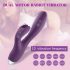 Tracy's Dog Rabbit - waterproof, clitoral arm vibrator (purple)