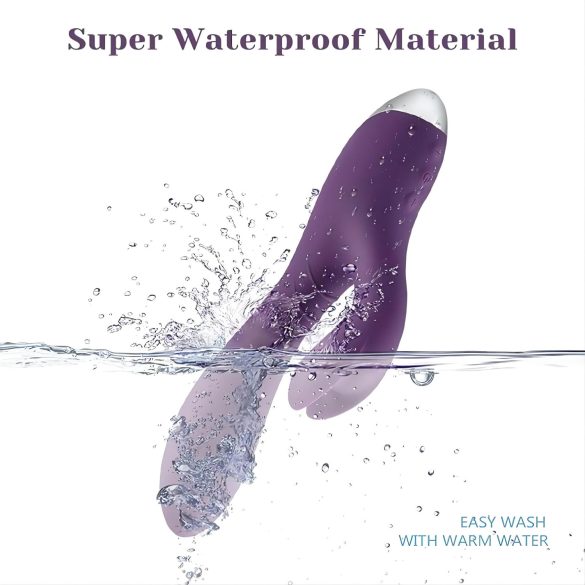 Tracy's Dog Rabbit - waterproof, clitoral arm vibrator (purple)