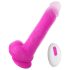Tracy's Dog Jelivoy-Mid - Lifelike 8" Vibrator (Pink)