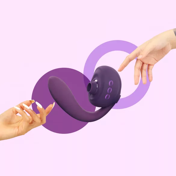 Tracy's Dog OG 3 - Purple G-Spot & Clitoral Suction Vibrator