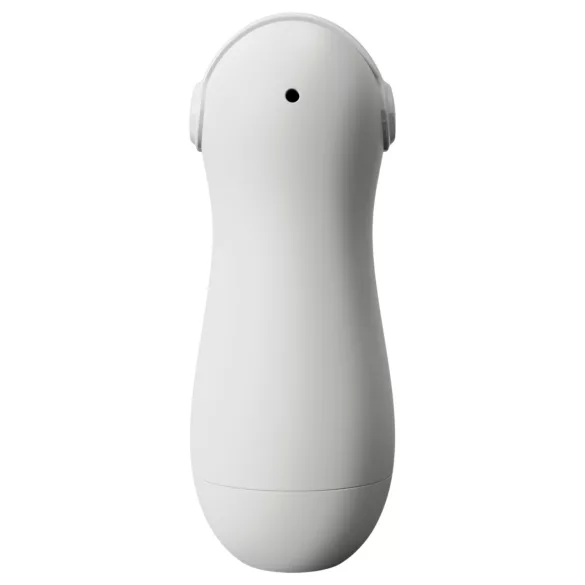 Leopard - Suction and Vibrating Masturbator (White)