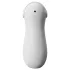 Leopard - Suction and Vibrating Masturbator (White)