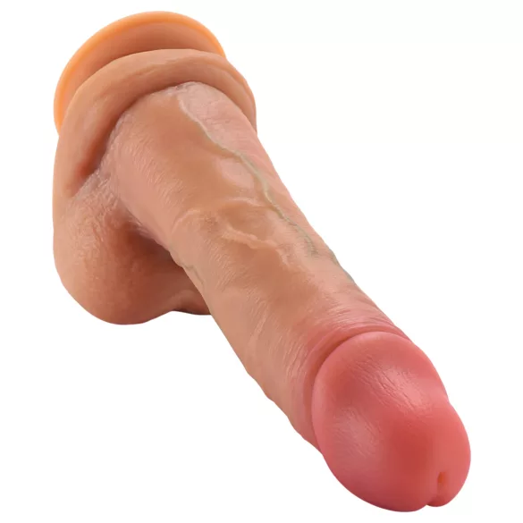 FeelSkin - ultra-realistic dildo with balls - natural (23 cm)