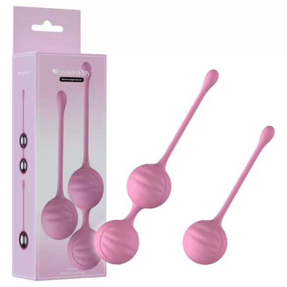 Passion Play - Kegel ball set (pink)