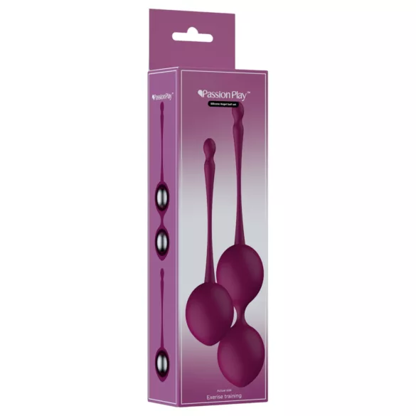 Passion Play - Geisha Ball Set (Burgundy)
