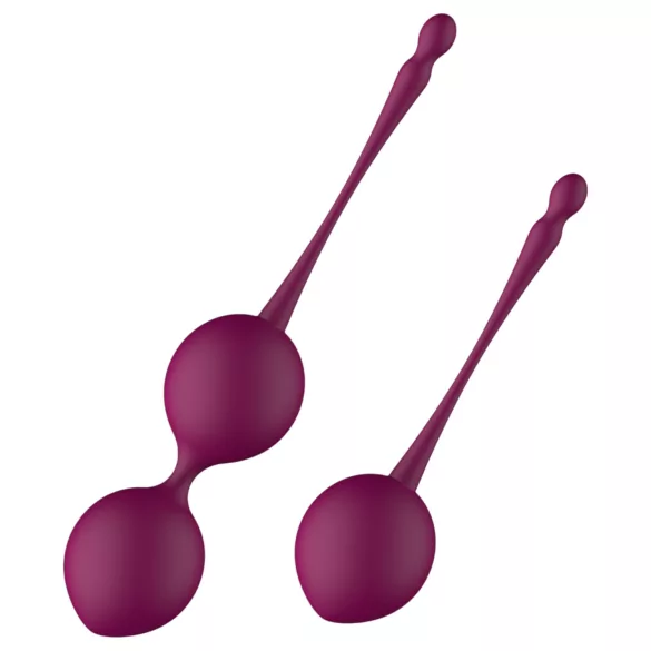 Passion Play - Geisha Ball Set (Burgundy)