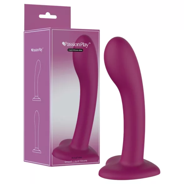 Passion Play - liquid silicone dildo (purple)