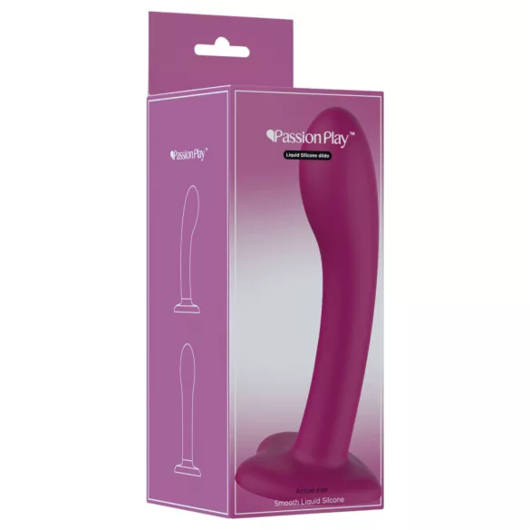 Passion Play - liquid silicone dildo (purple)