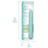 Gaia Eco L - eco-friendly rod vibrator (blue) - large