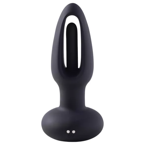 Honey Play Box Snuggy - Tongue-Style Anal Vibrator (Black)