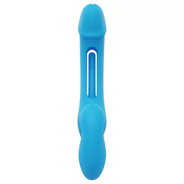 Honey Play Box Harmony Duo - Smart Strap-On Tongue Vibrator (Blue)
