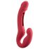 Honey Play Box Harmony Duo - Smart Strap-On Licking Vibrator (Red)