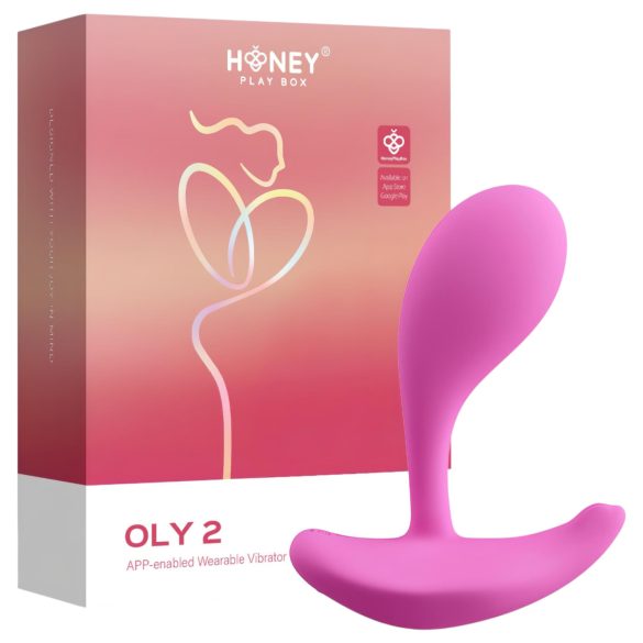 Honey Play Box Oly 2 - Smart G-Spot & Clitoral Vibrator (Pink)