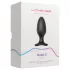 LOVENSE Hush 2 L - Rechargeable Small Anal Vibrator (57mm) - Black