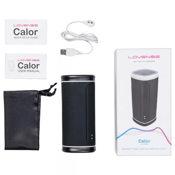 LOVENSE Calor - Smart Heating Masturbator (Black)