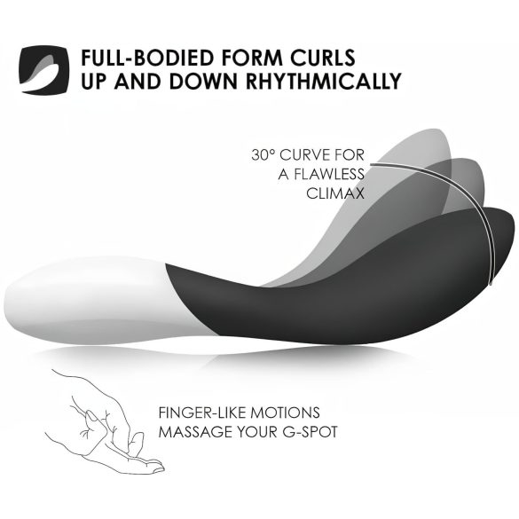 LELO Mona Wave - Waterproof G-Spot Vibrator (Black)