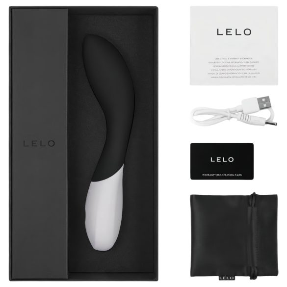 LELO Mona Wave - Waterproof G-Spot Vibrator (Black)