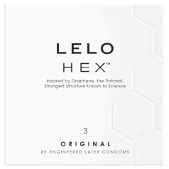LELO Hex Original - Luxury Condoms (3 Pack)
