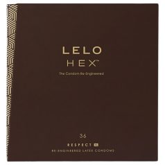 LELO Hex Respect XL - Luxury Condoms (36 Pack)