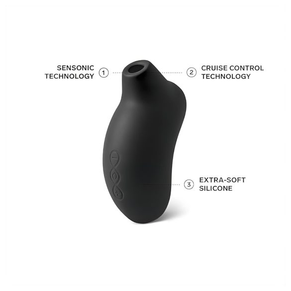 LELO Sona Cruise - Sonic Clitoral Massager (Black)