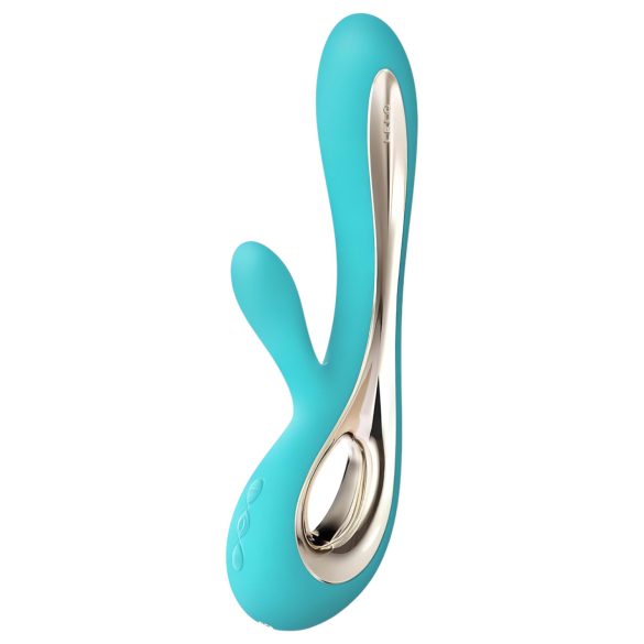 LELO Soraya 2 - Turquoise Waterproof Vibrator with Clitoral Arm