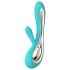 LELO Soraya 2 - Turquoise Waterproof Vibrator with Clitoral Arm
