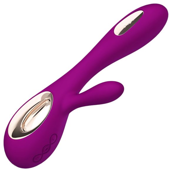 LELO Soraya Wave - Rechargeable, Vibrating Massager with Stimulating Arm (Purple)