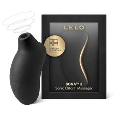 LELO Sona 2 - Sonic Wave Clitoral Stimulator (Black)