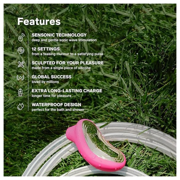 LELO Sona 2 - Sonic Wave Clitoral Stimulator (Black)