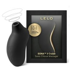 LELO Sona 2 Cruise - Sonic Wave Clitoral Stimulator (Black)