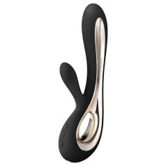   LELO Soraya 2 - Rechargeable, Waterproof Dual-Action Vibrator (Black)