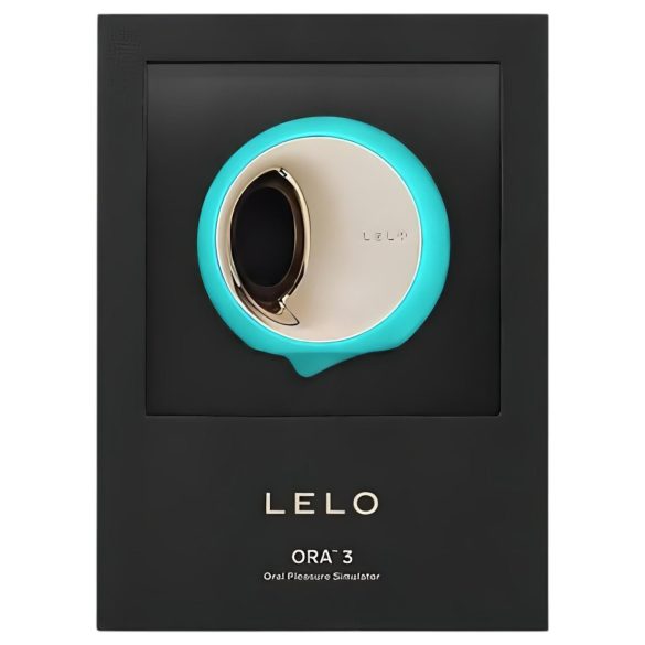 LELO Ora 3 - Oral Pleasure Simulator & Clitoral Vibrator (Turquoise)