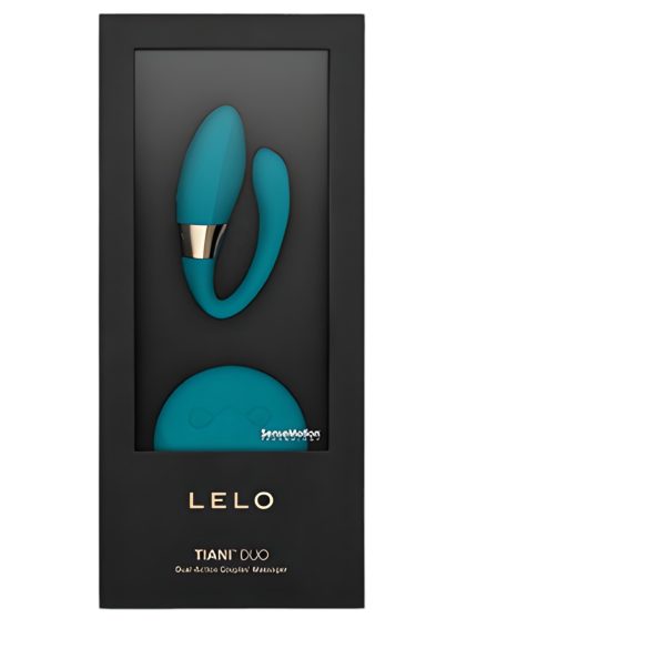 LELO Tiani Duo - Silicone Couples Vibrator (Blue)